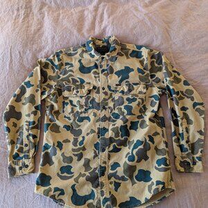 Filson camo flannel shirt
